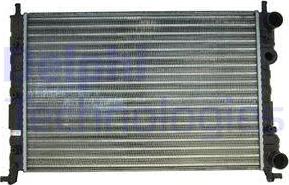 Delphi TSP0524068 - Radiateur, refroidissement du moteur cwaw.fr