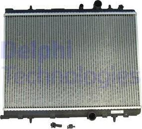 Delphi TSP0524067 - Radiateur, refroidissement du moteur cwaw.fr