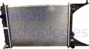 Delphi TSP0524005 - Radiateur, refroidissement du moteur cwaw.fr