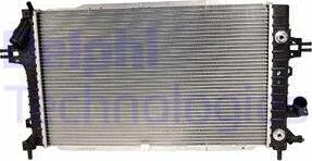 Delphi TSP0524027 - Radiateur, refroidissement du moteur cwaw.fr