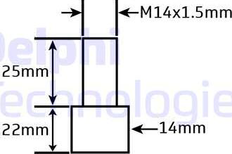 Delphi V22585013 - Amortisseur cwaw.fr