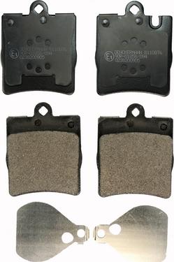 Denckermann B110876 - Kit de plaquettes de frein, frein à disque cwaw.fr