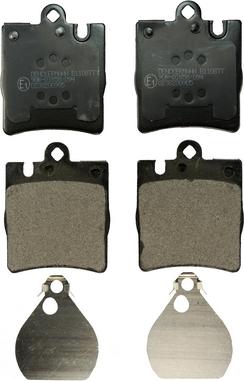 Denckermann B110877 - Kit de plaquettes de frein, frein à disque cwaw.fr