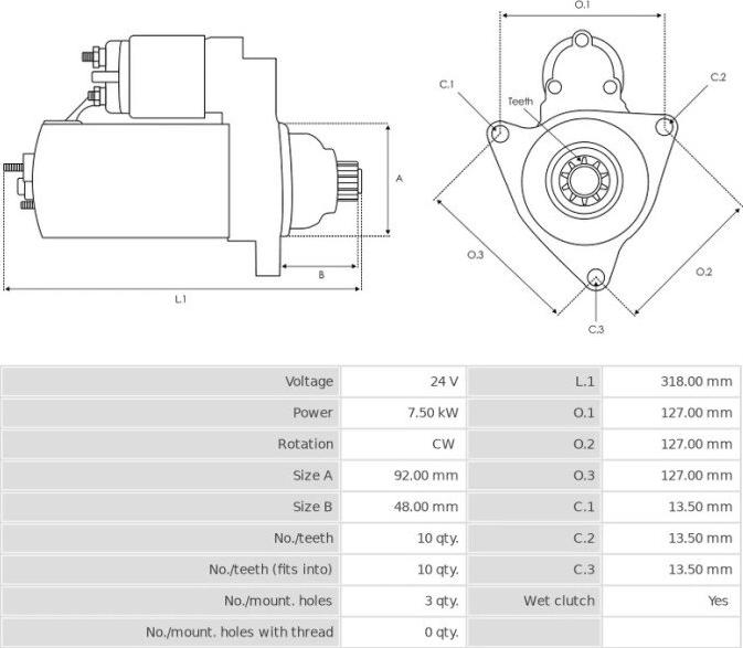 Denso 2280007380 - Induit, démarreur cwaw.fr