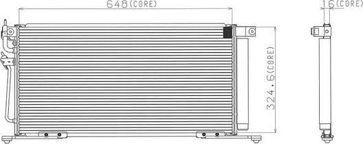 Denso A477-A357 - Condensateur, climatisation cwaw.fr