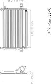 Denso A477-A317 - Condensateur, climatisation cwaw.fr