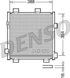 Denso DCN50040 - Condensateur, climatisation cwaw.fr