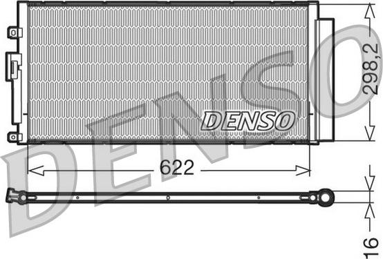 Denso DCN09046 - Condensateur, climatisation cwaw.fr