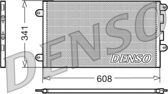 Denso DCN01012 - Condensateur, climatisation cwaw.fr