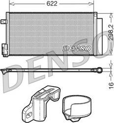 Denso DCN13110 - Condensateur, climatisation cwaw.fr