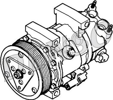 Denso DCP07078 - Compresseur, climatisation cwaw.fr