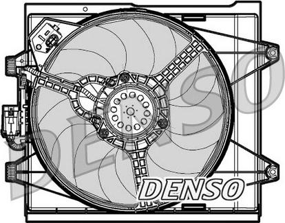 Denso DER09048 - Ventilateur, refroidissement du moteur cwaw.fr