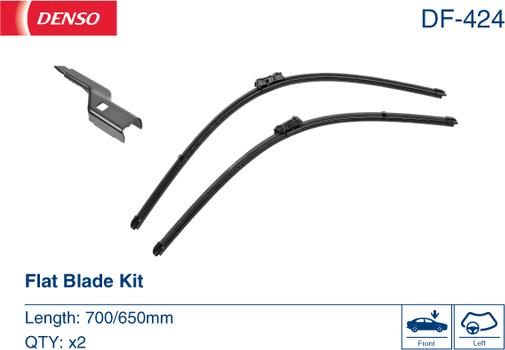 Denso DF-424 - Balai d'essuie-glace cwaw.fr