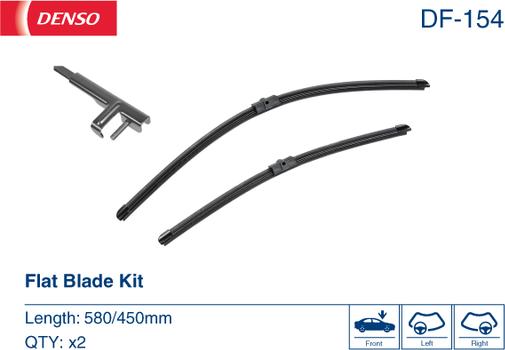 Denso DF-154 - Balai d'essuie-glace cwaw.fr