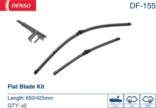 Denso DF-155 - Balai d'essuie-glace cwaw.fr