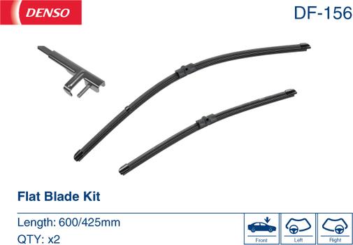 Denso DF-156 - Balai d'essuie-glace cwaw.fr