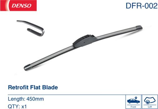 Denso DFR-002 - Balai d'essuie-glace cwaw.fr