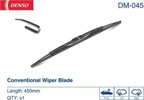 Denso DM-045 - Balai d'essuie-glace cwaw.fr