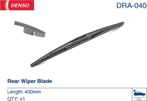 Denso DRA-040 - Balai d'essuie-glace cwaw.fr