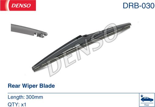 Denso DRB-030 - Balai d'essuie-glace cwaw.fr