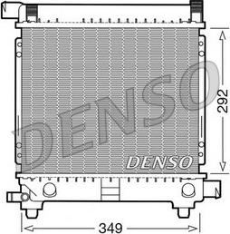 Denso DRM17027 - Radiateur, refroidissement du moteur cwaw.fr