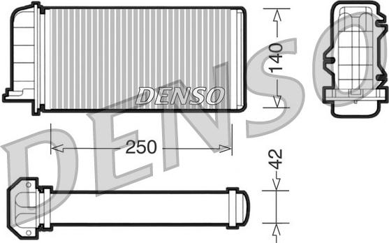 Denso DRR09001 - Système de chauffage cwaw.fr