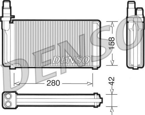 Denso DRR09020 - Système de chauffage cwaw.fr