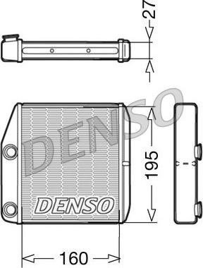 Denso DRR09075 - Système de chauffage cwaw.fr