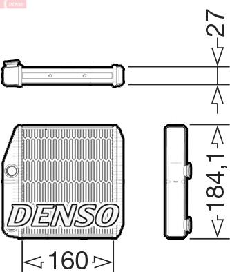 Denso DRR09076 - Système de chauffage cwaw.fr