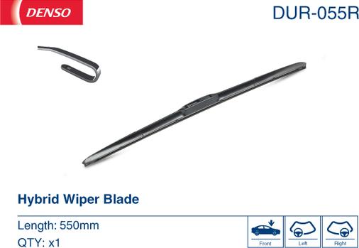 Denso DUR-055R - Balai d'essuie-glace cwaw.fr