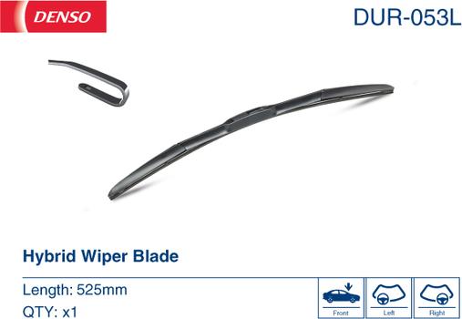 Denso DUR-053L - Balai d'essuie-glace cwaw.fr