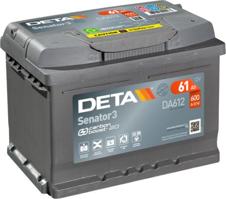 DETA DA612 - Batterie de démarrage cwaw.fr