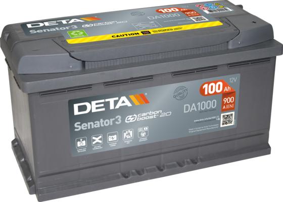 DETA DA1000 - Batterie de démarrage cwaw.fr