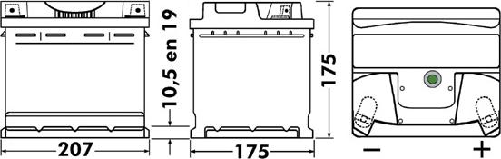 DETA DB443 - Batterie de démarrage cwaw.fr