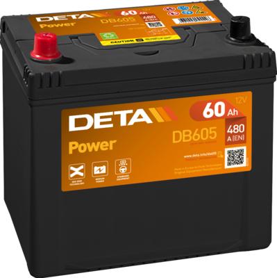 DETA DB605 - Batterie de démarrage cwaw.fr