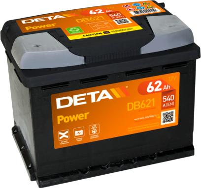 DETA DB621 - Batterie de démarrage cwaw.fr