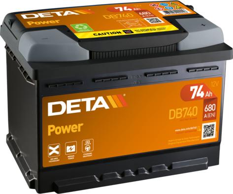 DETA DB740 - Batterie de démarrage cwaw.fr