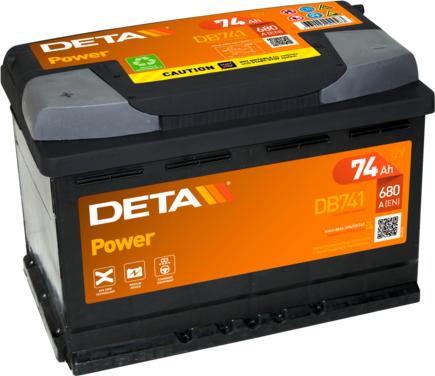 DETA DB741 - Batterie de démarrage cwaw.fr