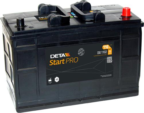 DETA DG1102 - Batterie de démarrage cwaw.fr