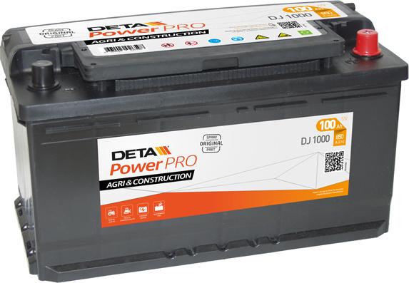 DETA DJ1000 - Batterie de démarrage cwaw.fr