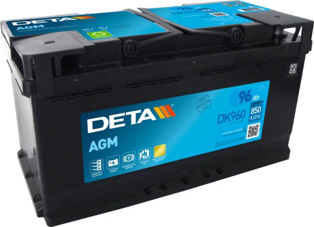 DETA DK960 - Batterie de démarrage cwaw.fr