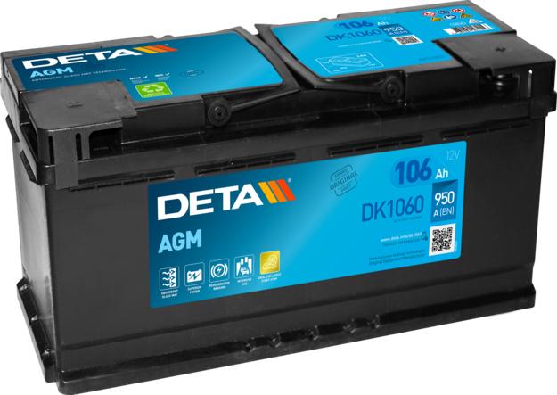 DETA DK1060 - Batterie de démarrage cwaw.fr