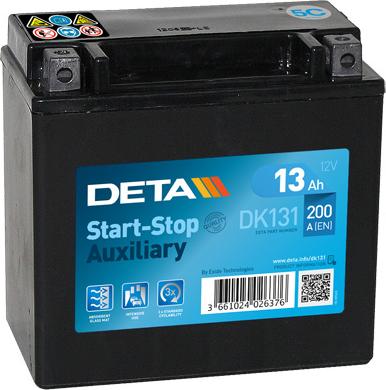 DETA DK131 - Batterie de démarrage cwaw.fr