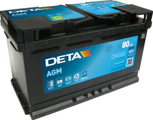 DETA DK800 - Batterie de démarrage cwaw.fr