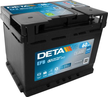 DETA DL600 - Batterie de démarrage cwaw.fr