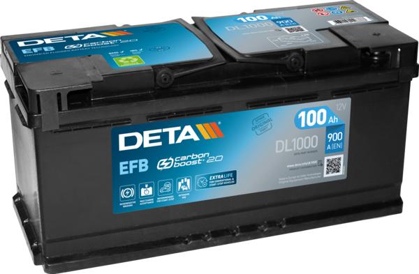 DETA DL1000 - Batterie de démarrage cwaw.fr