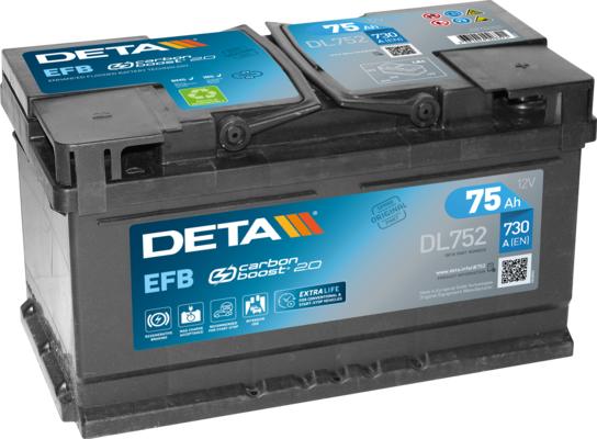 DETA DL752 - Batterie de démarrage cwaw.fr