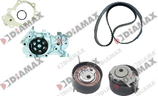 Diamax A6003WP - Pompe à eau + kit de courroie de distribution cwaw.fr