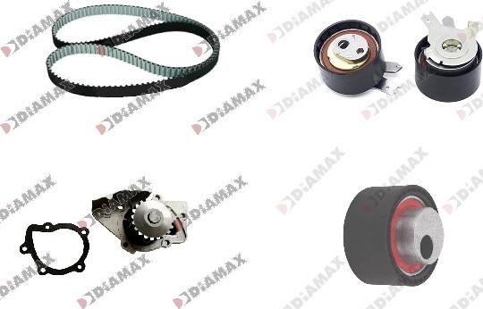 Diamax A6038WP - Pompe à eau + kit de courroie de distribution cwaw.fr