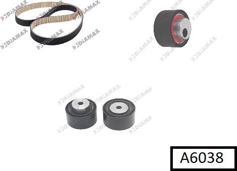 Diamax A6038 - Kit de distribution cwaw.fr